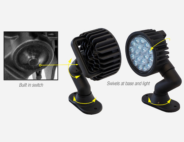 Load image into Gallery viewer, 5 Inch LED Articulating Flood Light