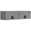 Load image into Gallery viewer, DIAMOND TREAD ALUMINUM TOPSIDER TRUCK TOOL BOX SERIES WITH FLIP-UP DOORS