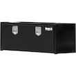 Black Steel Underbody Truck Tool Box With Paddle Latch Series