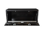 Load image into Gallery viewer, Black Steel Underbody Truck Tool Box With Paddle Latch Series - 1702110 - Buyers Products
