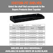 Load image into Gallery viewer, GLOSS BLACK STEEL TOPSIDER TRUCK TOOL BOX SERIES