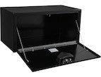 Load image into Gallery viewer, Black Steel Underbody Truck Box With Paddle Latch Series