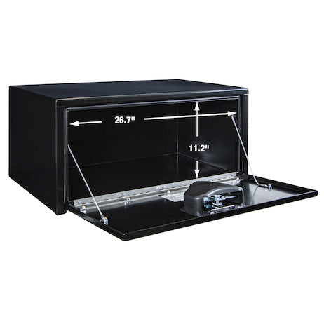 Load image into Gallery viewer, 14x16x30 Inch Black Steel Underbody Truck Box