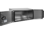 Load image into Gallery viewer, PRO SERIES SMOOTH ALUMINUM UNDERBODY TRUCK TOOL BOX WITH BARN DOOR SERIES