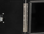 Load image into Gallery viewer, BLACK SMOOTH ALUMINUM UNDERBODY TRUCK TOOL BOX WITH BARN DOOR SERIES