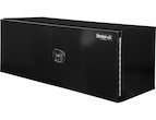Load image into Gallery viewer, BLACK SMOOTH ALUMINUM UNDERBODY TRUCK TOOL BOX WITH BARN DOOR SERIES
