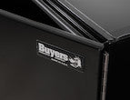 Load image into Gallery viewer, PRO SERIES BLACK SMOOTH ALUMINUM UNDERBODY TRUCK TOOL BOX WITH BARN DOOR SERIES