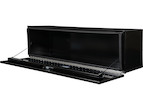 Load image into Gallery viewer, PRO SERIES BLACK SMOOTH ALUMINUM UNDERBODY TRUCK TOOL BOX SERIES