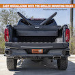 Load image into Gallery viewer, GLOSS BLACK DIAMOND TREAD ALUMINUM GULL WING TRUCK TOOL BOX SERIES