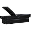 Load image into Gallery viewer, GLOSS BLACK DIAMOND TREAD ALUMINUM GULL WING TRUCK TOOL BOX SERIES