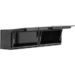 Load image into Gallery viewer, GLOSS BLACK DIAMOND TREAD ALUMINUM TOPSIDER TRUCK TOOL BOX SERIES WITH FLIP-UP DOORS