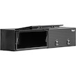 Load image into Gallery viewer, GLOSS BLACK DIAMOND TREAD ALUMINUM TOPSIDER TRUCK TOOL BOX SERIES WITH FLIP-UP DOORS