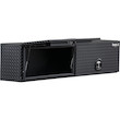 Load image into Gallery viewer, TEXTURED MATTE BLACK DIAMOND TREAD ALUMINUM TOPSIDER TRUCK TOOL BOX SERIES WITH FLIP-UP DOORS