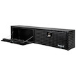 Load image into Gallery viewer, Texture Matte Black Diamond Tread Aluminum Topsider Truck Tool Box - 1722563 - Buyers Products