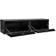 Texture Matte Black Diamond Tread Aluminum Topsider Truck Tool Box - 1722563 - Buyers Products