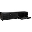 Texture Matte Black Diamond Tread Aluminum Topsider Truck Tool Box