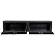 Load image into Gallery viewer, Texture Matte Black Diamond Tread Aluminum Topsider Truck Tool Box