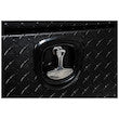 Load image into Gallery viewer, Texture Matte Black Diamond Tread Aluminum Topsider Truck Tool Box