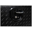 Load image into Gallery viewer, Texture Matte Black Diamond Tread Aluminum Topsider Truck Tool Box