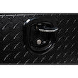 Load image into Gallery viewer, TEXTURED MATTE BLACK DIAMOND TREAD ALUMINUM TOPSIDER TRUCK TOOL BOX