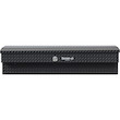 Load image into Gallery viewer, TEXTURED MATTE BLACK DIAMOND TREAD ALUMINUM LO-SIDER TRUCK TOOL BOX SERIES