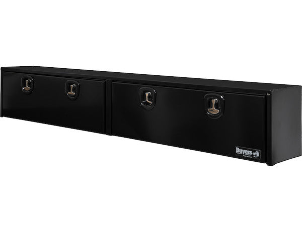 Load image into Gallery viewer, 16x13x72 Inch Black Smooth Aluminum Topsider Truck Box