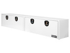 Load image into Gallery viewer, GLOSS WHITE SMOOTH ALUMINUM TOPSIDER TRUCK TOOL BOX SERIES