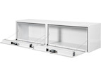 Load image into Gallery viewer, GLOSS WHITE SMOOTH ALUMINUM TOPSIDER TRUCK TOOL BOX SERIES