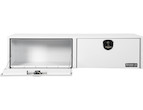 Load image into Gallery viewer, GLOSS WHITE SMOOTH ALUMINUM TOPSIDER TRUCK TOOL BOX SERIES