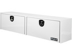 Load image into Gallery viewer, GLOSS WHITE SMOOTH ALUMINUM TOPSIDER TRUCK TOOL BOX SERIES