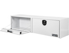 Load image into Gallery viewer, GLOSS WHITE SMOOTH ALUMINUM TOPSIDER TRUCK TOOL BOX SERIES