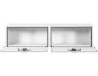 Load image into Gallery viewer, GLOSS WHITE SMOOTH ALUMINUM TOPSIDER TRUCK TOOL BOX SERIES