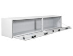 Load image into Gallery viewer, GLOSS WHITE SMOOTH ALUMINUM TOPSIDER TRUCK TOOL BOX SERIES