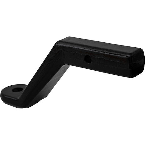 Load image into Gallery viewer, 2 Inch Heavy-Duty Ball Mount 6 Inch Drop x 9-3/8 Long Tube Black For 1 Inch Hole