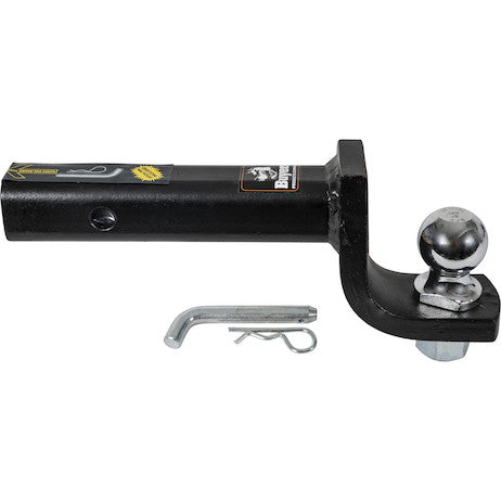 Load image into Gallery viewer, 2 Inch Black Ball Mount Kit With 2 Inch Shank And 4 Inch Drop-Cotter Pin Hitch