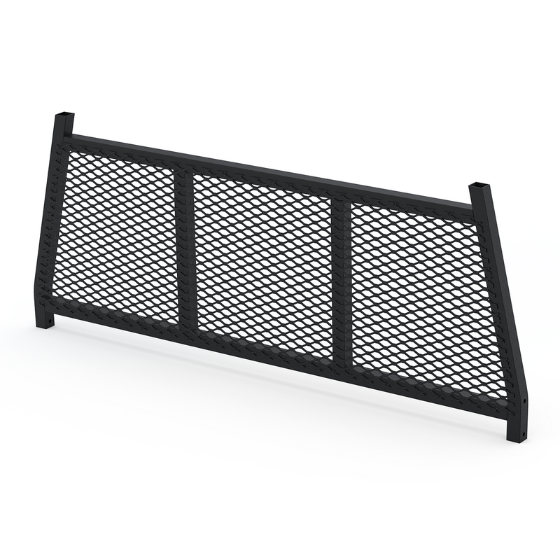 Load image into Gallery viewer, Full Mesh Headache Rack (Cab Guard) for 2005-2025 Toyota Tacoma & 2004-2012 Chevrolet Colorado / GMC Canyon, Ram Dakota - Black Powder Coat