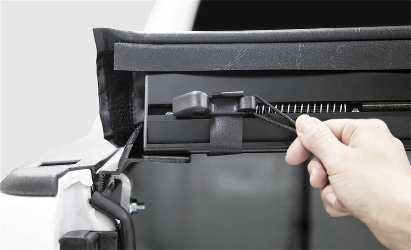 Load image into Gallery viewer, Ford F-150 Access Cover Black Lite Rider Tonneau Cover for 2015 to 2025