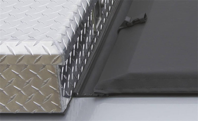 Load image into Gallery viewer, Ford F-150 Access Cover Black Soft Roll Up Toolbox Tonneau Cover for 2015 to 2025