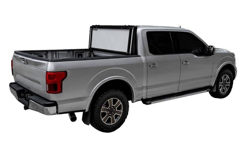 Load image into Gallery viewer, Ford F-150 Access Cover Black Lomax Stance Hard Folding Tonneau Cover for 2004 to 2025
