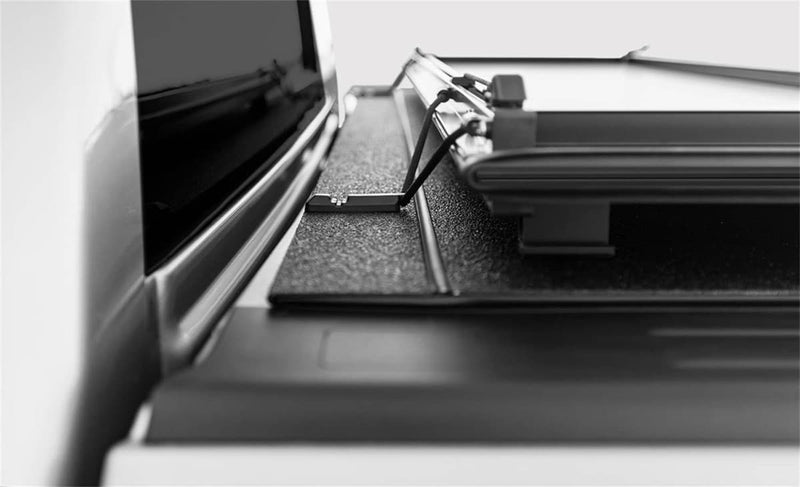 Load image into Gallery viewer, Ford F-150 Access Cover Black Lomax Stance Hard Folding Tonneau Cover for 2004 to 2025