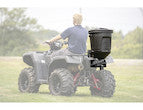 ATV ALL PURPOSE SPREADER - VERTICAL RACK AND HITCH MOUNT