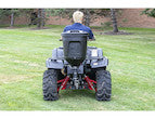 ATV ALL PURPOSE SPREADER - VERTICAL RACK AND HITCH MOUNT