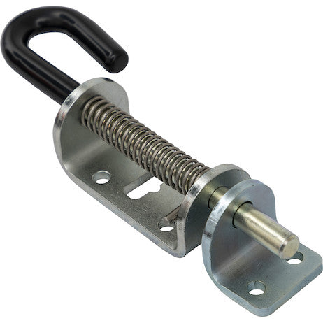Load image into Gallery viewer, Zinc Plated Heavy Duty Spring Latch Assembly with Keeper