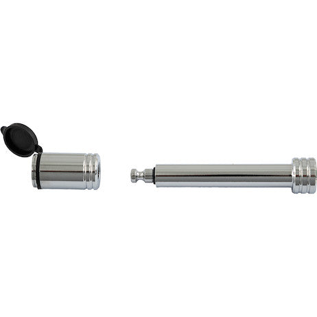 Load image into Gallery viewer, 5/8 Inch Bone Style Locking Hitch Pin Assembly With Chrome Finish