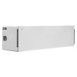 Load image into Gallery viewer, GLOSS WHITE STEEL STRAIGHT SIDE TUNNEL TRUCK TOOL BOX WITH SHELF