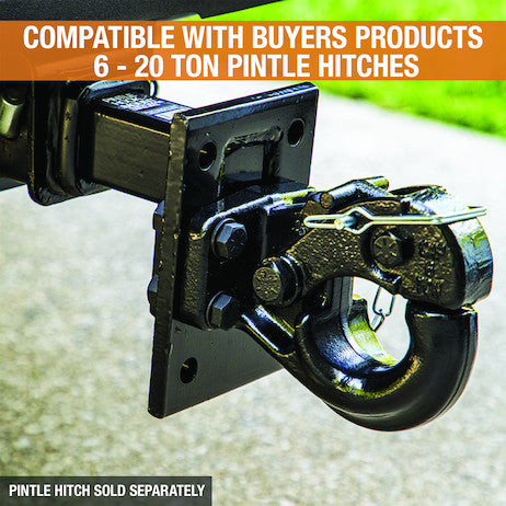 Load image into Gallery viewer, 2 Inch Pintle Hitch Mount- 3 Position, 9 Inch Shank