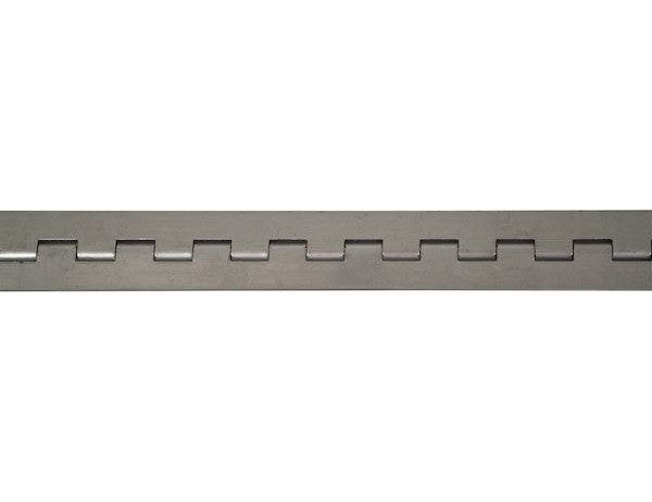 Load image into Gallery viewer, Stainless Continuous Hinge .075 x 72 Inch Long with 3/16 Pin and 2.0 Open Width