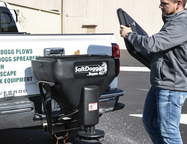 Load image into Gallery viewer, SALTDOGG® TGS02 4 CUBIC FOOT TAILGATE SPREADER