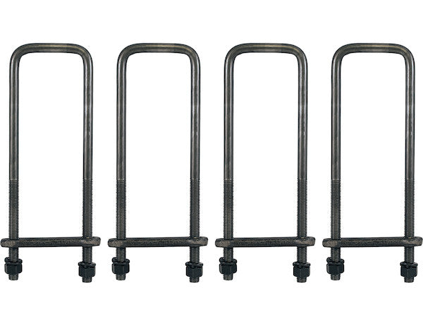 Load image into Gallery viewer, 16 Inch Square Bend 5/8 Inch U-Bolt Kit-4 Sets