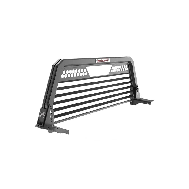 Load image into Gallery viewer, Weather Guard Matte Black Louvered Headache Rack